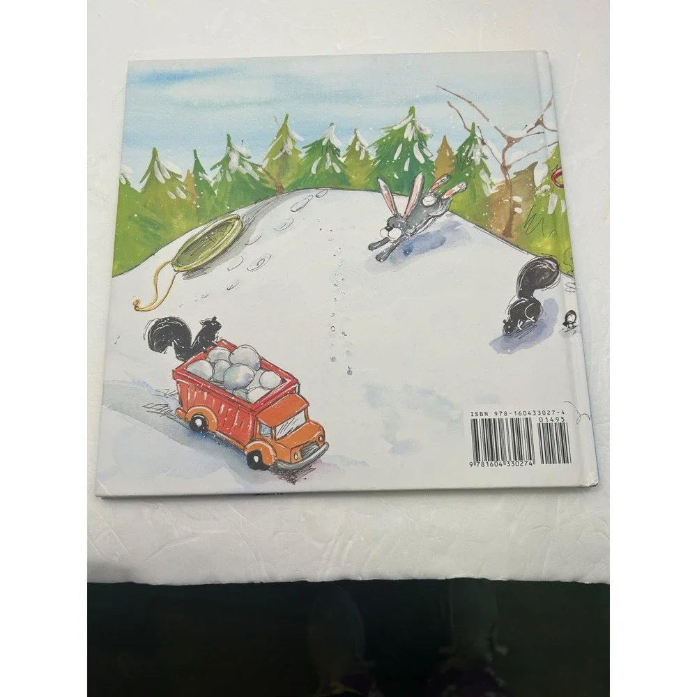 In the Snow by Peggy Collins Hardcover Children's Picture Book Winter Story Read